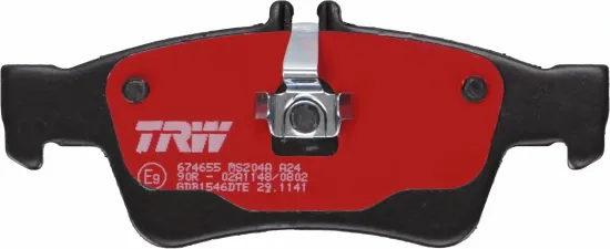 Bremsbelagsatz, Scheibenbremse Hinterachse TRW GDB1546DTE Bild Bremsbelagsatz, Scheibenbremse Hinterachse TRW GDB1546DTE