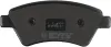 Bremsbelagsatz, Scheibenbremse Vorderachse TRW GDB1552 Bild Bremsbelagsatz, Scheibenbremse Vorderachse TRW GDB1552