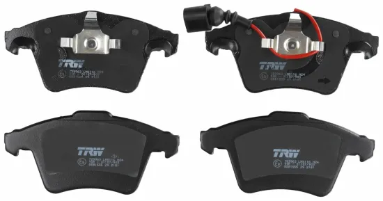 Bremsbelagsatz, Scheibenbremse Vorderachse TRW GDB1555 Bild Bremsbelagsatz, Scheibenbremse Vorderachse TRW GDB1555