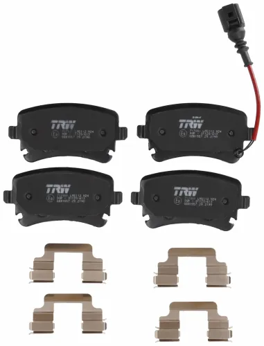 Bremsbelagsatz, Scheibenbremse TRW GDB1557 Bild Bremsbelagsatz, Scheibenbremse TRW GDB1557