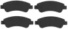 Bremsbelagsatz, Scheibenbremse Vorderachse TRW GDB1563 Bild Bremsbelagsatz, Scheibenbremse Vorderachse TRW GDB1563