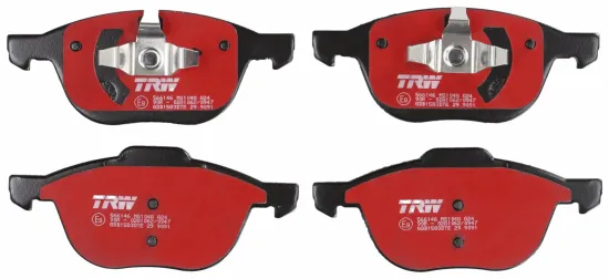 Bremsbelagsatz, Scheibenbremse Vorderachse TRW GDB1583DTE Bild Bremsbelagsatz, Scheibenbremse Vorderachse TRW GDB1583DTE