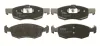 Bremsbelagsatz, Scheibenbremse Vorderachse TRW GDB1588 Bild Bremsbelagsatz, Scheibenbremse Vorderachse TRW GDB1588