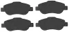 Bremsbelagsatz, Scheibenbremse Vorderachse TRW GDB1589 Bild Bremsbelagsatz, Scheibenbremse Vorderachse TRW GDB1589