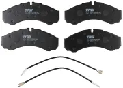 Bremsbelagsatz, Scheibenbremse TRW GDB1609