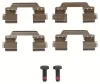 Bremsbelagsatz, Scheibenbremse Vorderachse TRW GDB1630 Bild Bremsbelagsatz, Scheibenbremse Vorderachse TRW GDB1630