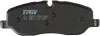 Bremsbelagsatz, Scheibenbremse Vorderachse TRW GDB1631 Bild Bremsbelagsatz, Scheibenbremse Vorderachse TRW GDB1631
