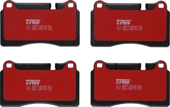 Bremsbelagsatz, Scheibenbremse TRW GDB1670DTE Bild Bremsbelagsatz, Scheibenbremse TRW GDB1670DTE