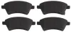 Bremsbelagsatz, Scheibenbremse Vorderachse TRW GDB1673 Bild Bremsbelagsatz, Scheibenbremse Vorderachse TRW GDB1673