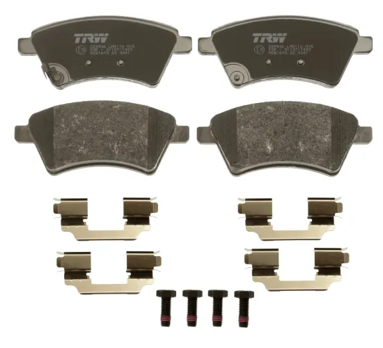 Bremsbelagsatz, Scheibenbremse Vorderachse TRW GDB1673 Bild Bremsbelagsatz, Scheibenbremse Vorderachse TRW GDB1673