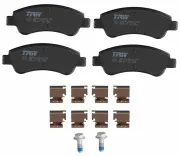 Bremsbelagsatz, Scheibenbremse TRW GDB1677