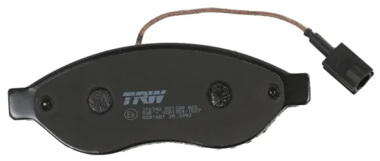 Bremsbelagsatz, Scheibenbremse TRW GDB1681 Bild Bremsbelagsatz, Scheibenbremse TRW GDB1681