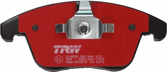 Bremsbelagsatz, Scheibenbremse Vorderachse TRW GDB1683DTE Bild Bremsbelagsatz, Scheibenbremse Vorderachse TRW GDB1683DTE