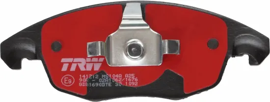 Bremsbelagsatz, Scheibenbremse Vorderachse TRW GDB1690DTE Bild Bremsbelagsatz, Scheibenbremse Vorderachse TRW GDB1690DTE