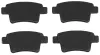 Bremsbelagsatz, Scheibenbremse Hinterachse TRW GDB1692 Bild Bremsbelagsatz, Scheibenbremse Hinterachse TRW GDB1692