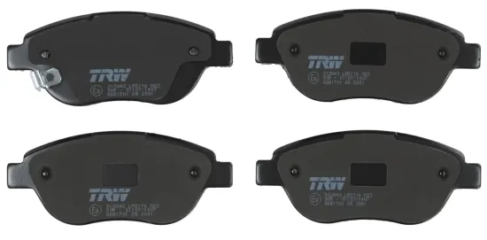 Bremsbelagsatz, Scheibenbremse Vorderachse TRW GDB1701 Bild Bremsbelagsatz, Scheibenbremse Vorderachse TRW GDB1701