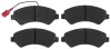 Bremsbelagsatz, Scheibenbremse TRW GDB1703 Bild Bremsbelagsatz, Scheibenbremse TRW GDB1703