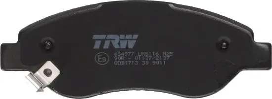 Bremsbelagsatz, Scheibenbremse Vorderachse TRW GDB1713 Bild Bremsbelagsatz, Scheibenbremse Vorderachse TRW GDB1713