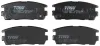 Bremsbelagsatz, Scheibenbremse TRW GDB1716 Bild Bremsbelagsatz, Scheibenbremse TRW GDB1716
