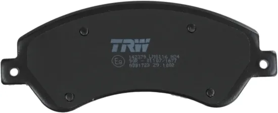 Bremsbelagsatz, Scheibenbremse Vorderachse TRW GDB1723 Bild Bremsbelagsatz, Scheibenbremse Vorderachse TRW GDB1723