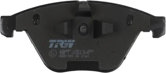 Bremsbelagsatz, Scheibenbremse Vorderachse TRW GDB1729 Bild Bremsbelagsatz, Scheibenbremse Vorderachse TRW GDB1729