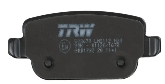 Bremsbelagsatz, Scheibenbremse Hinterachse TRW GDB1732 Bild Bremsbelagsatz, Scheibenbremse Hinterachse TRW GDB1732
