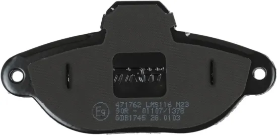 Bremsbelagsatz, Scheibenbremse Vorderachse TRW GDB1745 Bild Bremsbelagsatz, Scheibenbremse Vorderachse TRW GDB1745