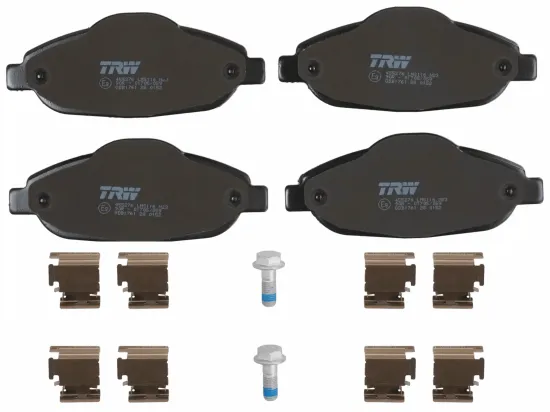 Bremsbelagsatz, Scheibenbremse Vorderachse TRW GDB1761 Bild Bremsbelagsatz, Scheibenbremse Vorderachse TRW GDB1761