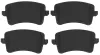 Bremsbelagsatz, Scheibenbremse Hinterachse TRW GDB1765 Bild Bremsbelagsatz, Scheibenbremse Hinterachse TRW GDB1765