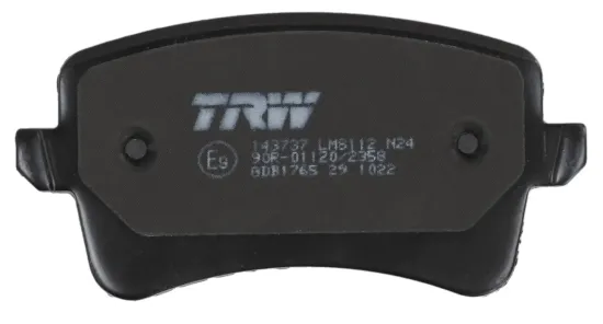 Bremsbelagsatz, Scheibenbremse Hinterachse TRW GDB1765 Bild Bremsbelagsatz, Scheibenbremse Hinterachse TRW GDB1765