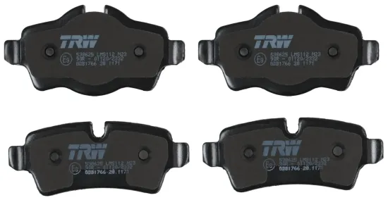 Bremsbelagsatz, Scheibenbremse TRW GDB1766 Bild Bremsbelagsatz, Scheibenbremse TRW GDB1766