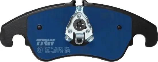Bremsbelagsatz, Scheibenbremse Vorderachse TRW GDB1768BTE Bild Bremsbelagsatz, Scheibenbremse Vorderachse TRW GDB1768BTE