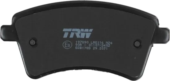 Bremsbelagsatz, Scheibenbremse Vorderachse TRW GDB1785 Bild Bremsbelagsatz, Scheibenbremse Vorderachse TRW GDB1785