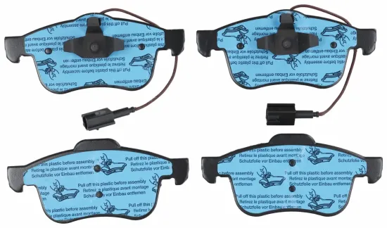 Bremsbelagsatz, Scheibenbremse Vorderachse TRW GDB1865 Bild Bremsbelagsatz, Scheibenbremse Vorderachse TRW GDB1865