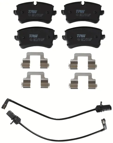 Bremsbelagsatz, Scheibenbremse Hinterachse TRW GDB1866 Bild Bremsbelagsatz, Scheibenbremse Hinterachse TRW GDB1866