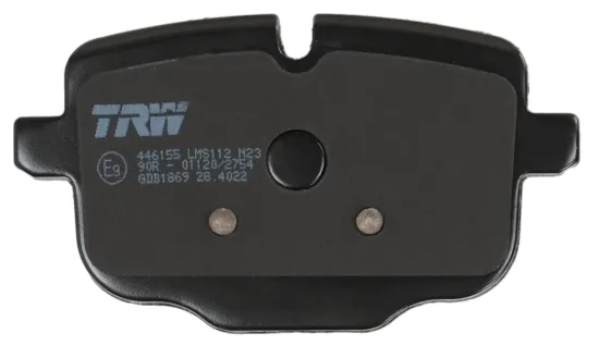 Bremsbelagsatz, Scheibenbremse TRW GDB1869 Bild Bremsbelagsatz, Scheibenbremse TRW GDB1869