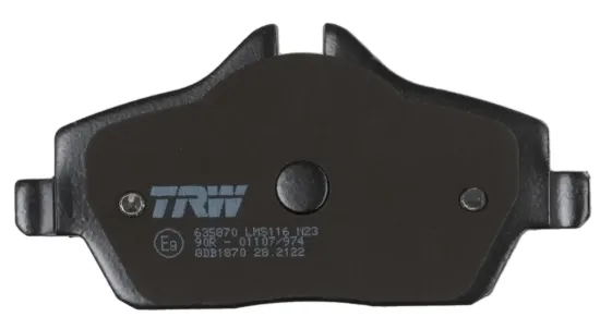 Bremsbelagsatz, Scheibenbremse Vorderachse TRW GDB1870 Bild Bremsbelagsatz, Scheibenbremse Vorderachse TRW GDB1870