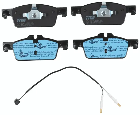 Bremsbelagsatz, Scheibenbremse Vorderachse TRW GDB1929 Bild Bremsbelagsatz, Scheibenbremse Vorderachse TRW GDB1929