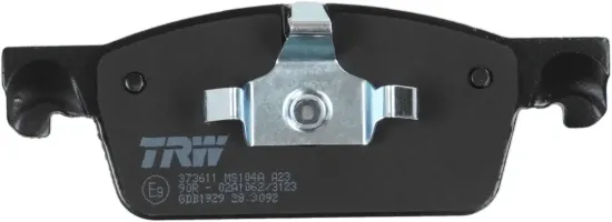 Bremsbelagsatz, Scheibenbremse Vorderachse TRW GDB1929 Bild Bremsbelagsatz, Scheibenbremse Vorderachse TRW GDB1929
