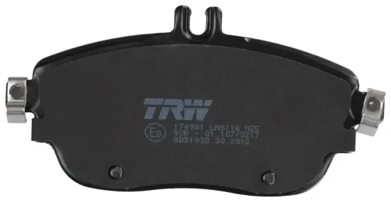 Bremsbelagsatz, Scheibenbremse TRW GDB1932 Bild Bremsbelagsatz, Scheibenbremse TRW GDB1932