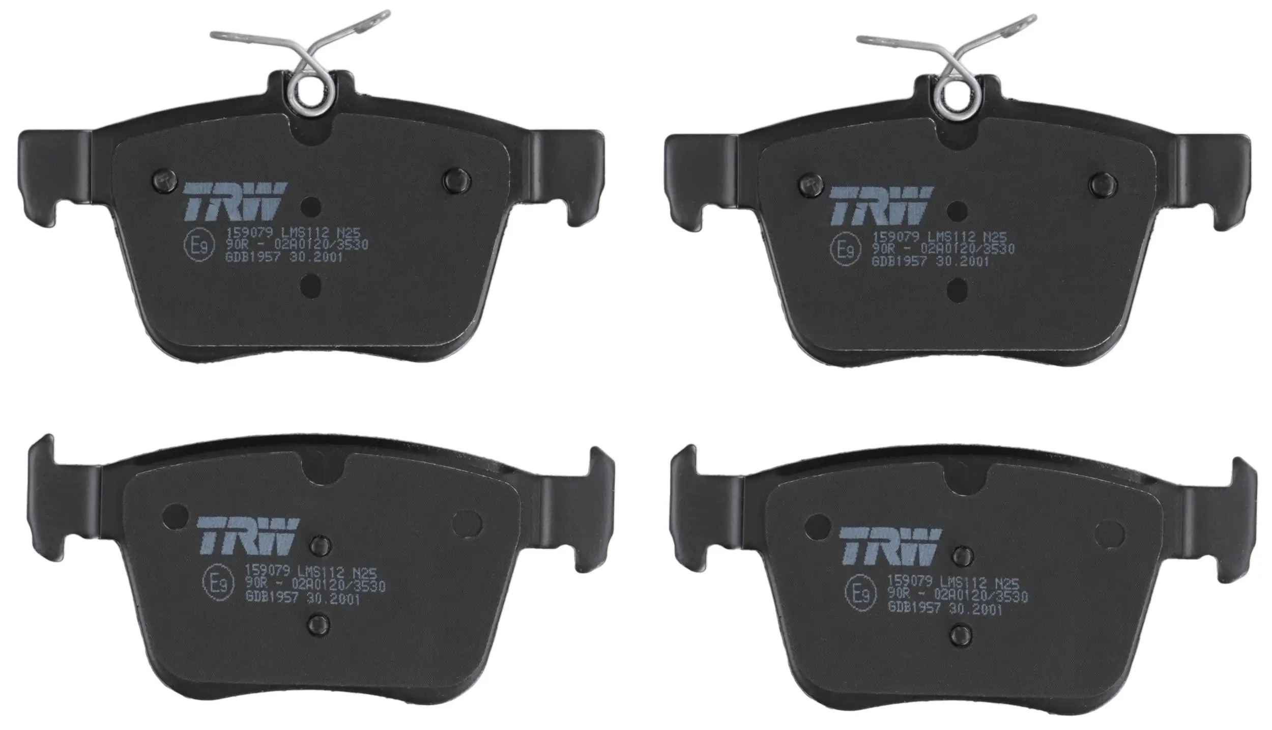 Bremsbelagsatz, Scheibenbremse TRW GDB1957