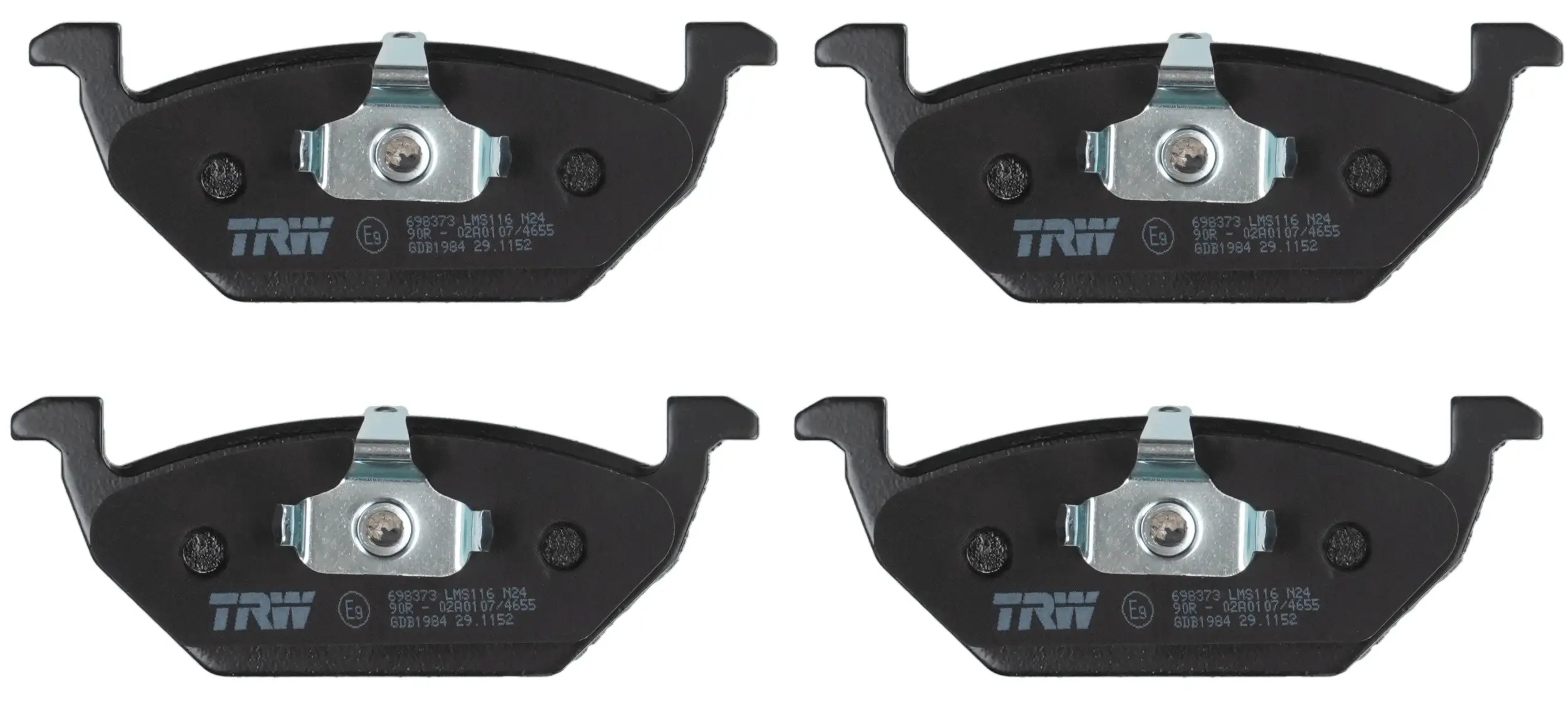 Bremsbelagsatz, Scheibenbremse TRW GDB1984