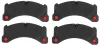 Bremsbelagsatz, Scheibenbremse Vorderachse TRW GDB2004 Bild Bremsbelagsatz, Scheibenbremse Vorderachse TRW GDB2004