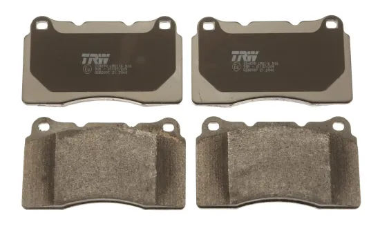 Bremsbelagsatz, Scheibenbremse Vorderachse TRW GDB2007 Bild Bremsbelagsatz, Scheibenbremse Vorderachse TRW GDB2007