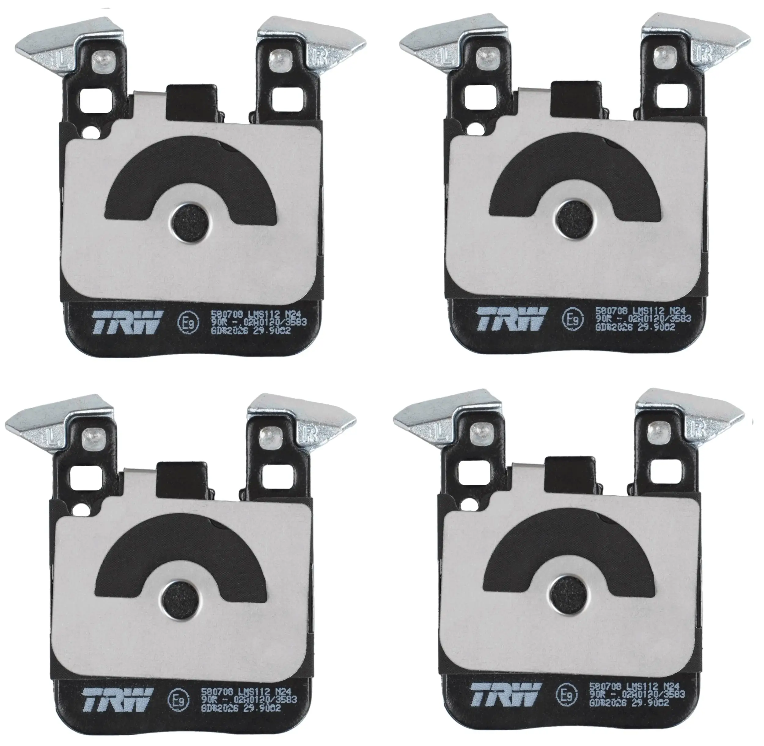 Bremsbelagsatz, Scheibenbremse TRW GDB2028