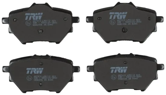 Bremsbelagsatz, Scheibenbremse Hinterachse TRW GDB2036 Bild Bremsbelagsatz, Scheibenbremse Hinterachse TRW GDB2036