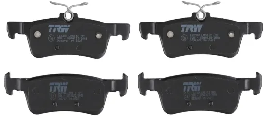 Bremsbelagsatz, Scheibenbremse Hinterachse TRW GDB2037 Bild Bremsbelagsatz, Scheibenbremse Hinterachse TRW GDB2037