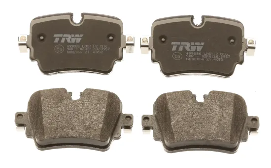 Bremsbelagsatz, Scheibenbremse Hinterachse TRW GDB2066 Bild Bremsbelagsatz, Scheibenbremse Hinterachse TRW GDB2066