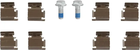 Bremsbelagsatz, Scheibenbremse TRW GDB2068 Bild Bremsbelagsatz, Scheibenbremse TRW GDB2068