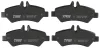 Bremsbelagsatz, Scheibenbremse Hinterachse TRW GDB2076 Bild Bremsbelagsatz, Scheibenbremse Hinterachse TRW GDB2076